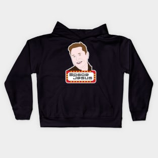 Elon Musk Space Jesus Kids Hoodie